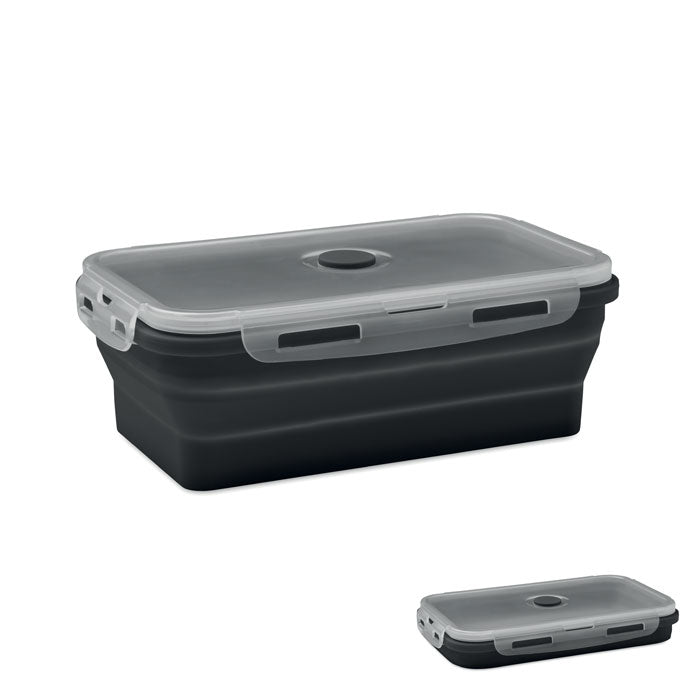 KOLAPSO Faltbare Lunchbox 1200ml – Schwarz