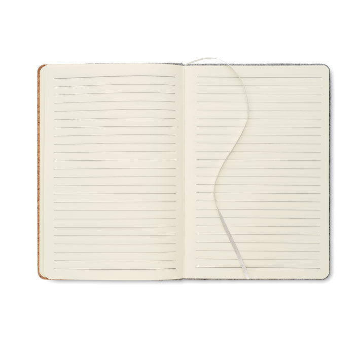CORKBOOK DIN A5 Notizbuch RPET-Filz