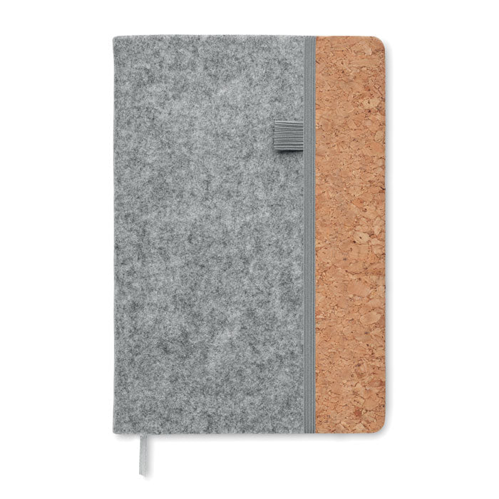 CORKBOOK DIN A5 Notizbuch RPET-Filz
