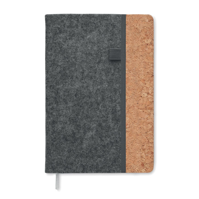 CORKBOOK DIN A5 Notizbuch RPET-Filz
