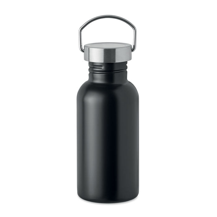 FLORENCE SING Einwandige Trinkflasche 500 ml – Schwarz