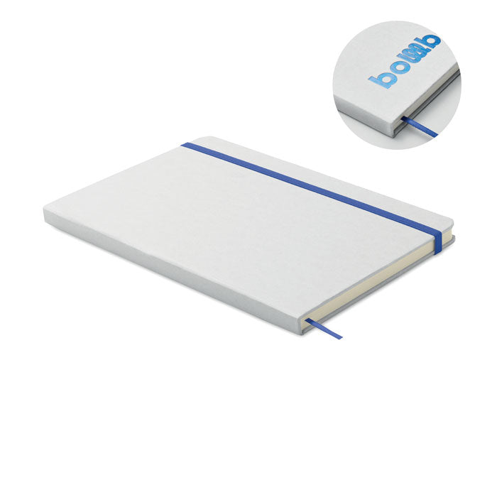ROUTE WHITE DIN A5 Notizbuch für Gravur – Blau