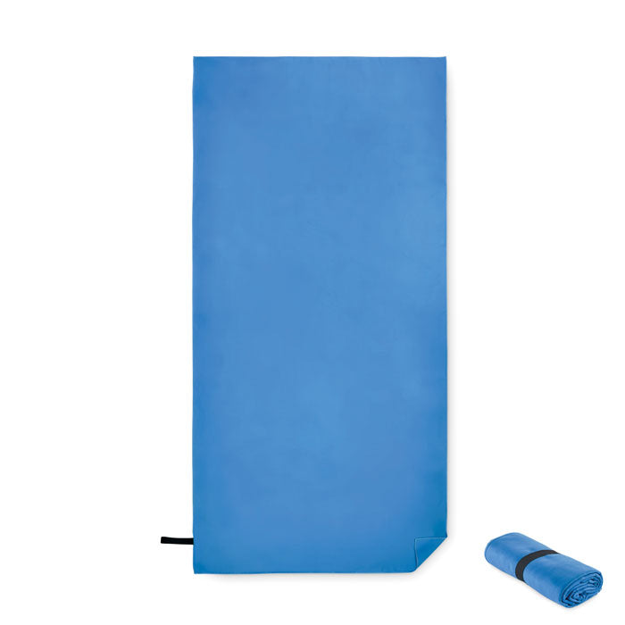 WAXOFF Sport-/Strandtuch Mikrofaser – Blau