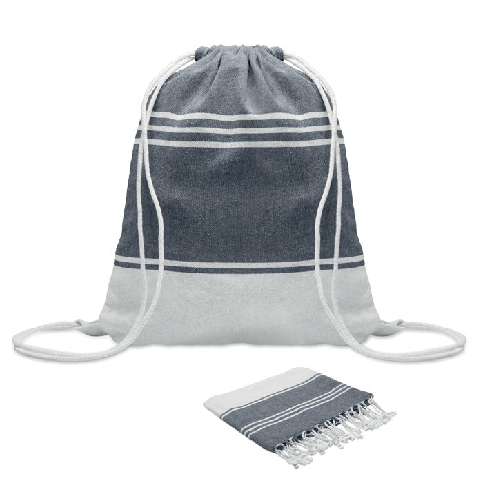 HAMMA Strandtuch-Set – Blau