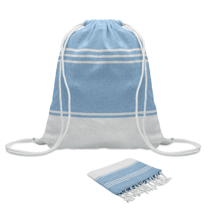 HAMMA Strandtuch-Set – Türkis