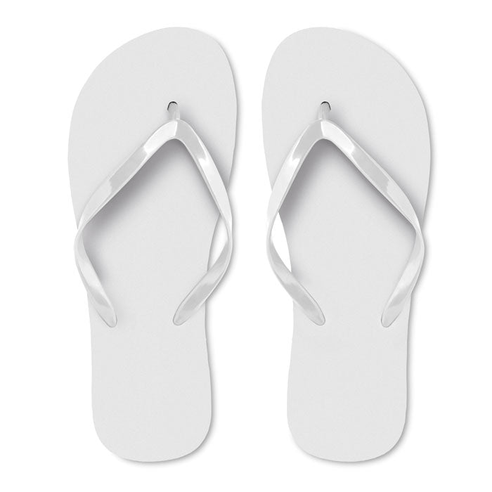 HONOLULU Zehensandalen L – Weiß