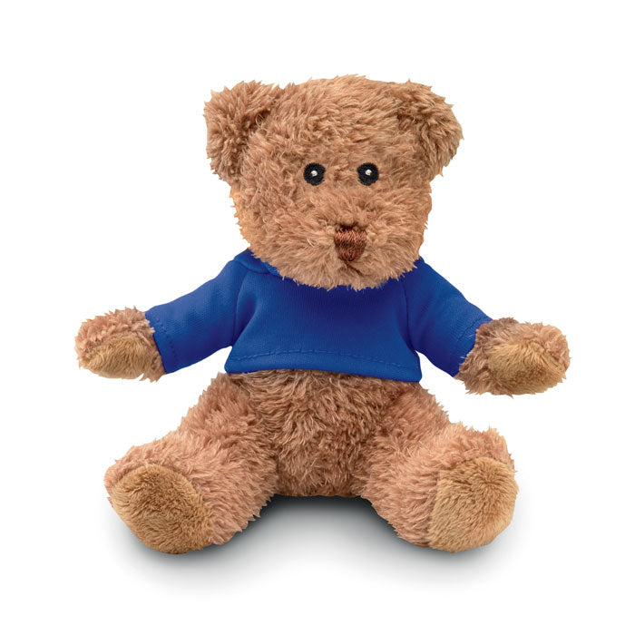 JOHNNY T Teddybär mit T-Shirt – Blau