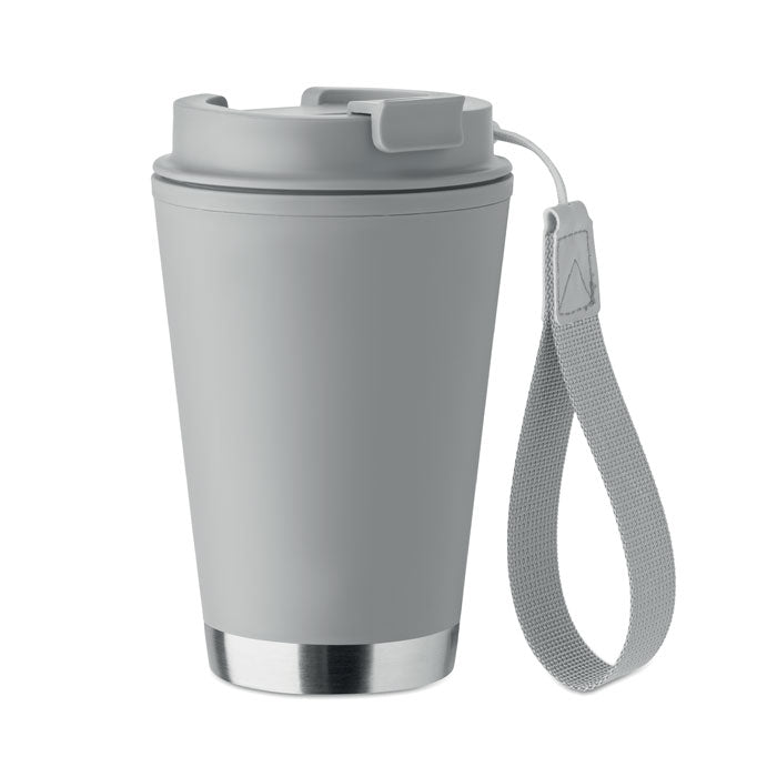TOPIZ Doppelwandiger Becher 300 ml – Grau