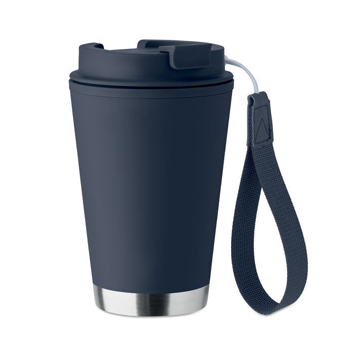 TOPIZ Doppelwandiger Becher 300 ml – Marineblau