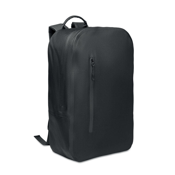 BRENNA Laptop-Rucksack 300D RPET – Schwarz