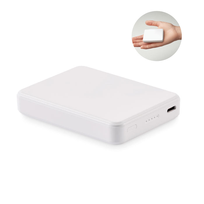 KLEINPOW Powerbank 5000 mAh – Weiß