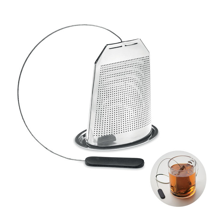 TEAFUSER Tee-Ei Edelstahl – Schwarz