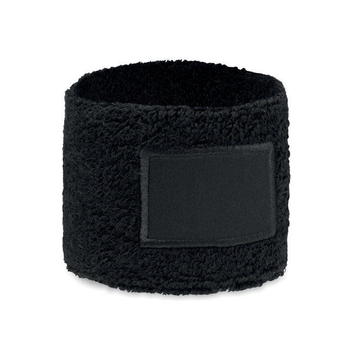 TEKUBI Schweißarmband Polycotton – Schwarz
