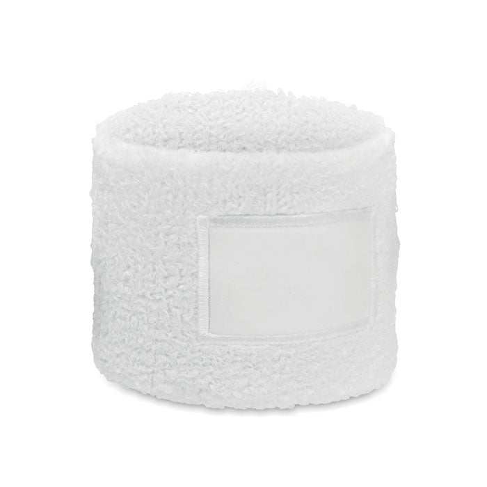 TEKUBI Schweißarmband Polycotton – Weiß