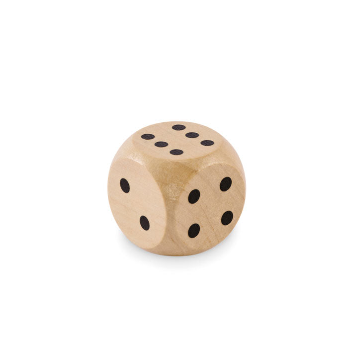 DADIN Spielwürfel Schima-Holz Ø 3cm
