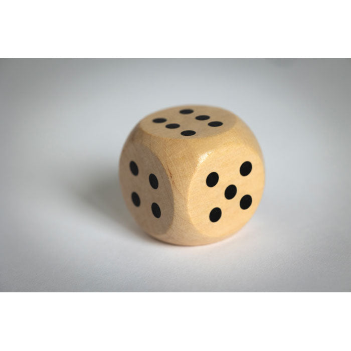 DADIN Spielwürfel Schima-Holz Ø 3cm