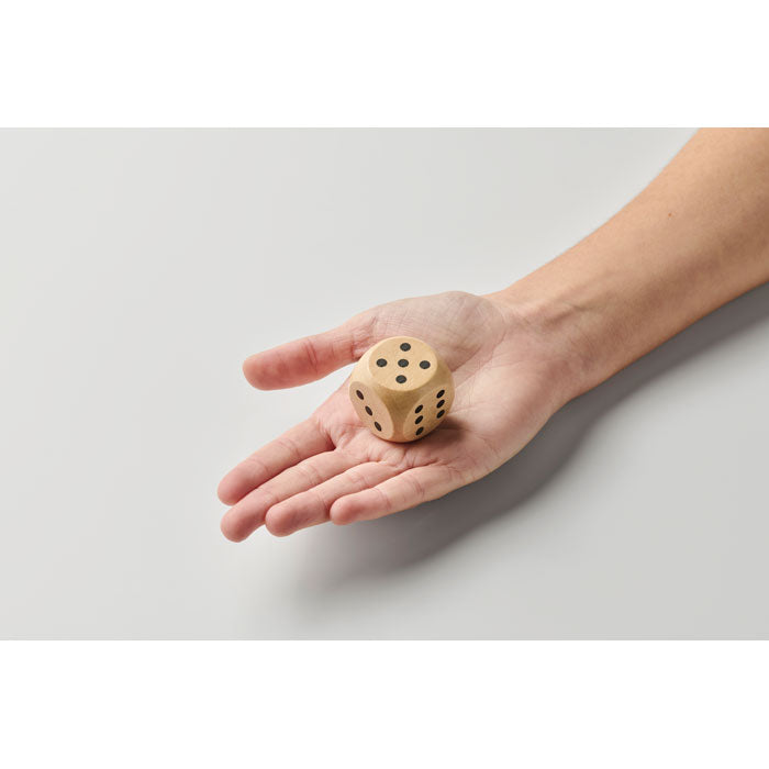 DADIN Spielwürfel Schima-Holz Ø 3cm