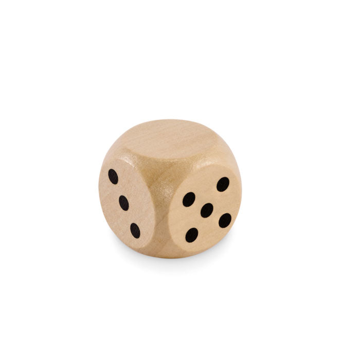 DADIN Spielwürfel Schima-Holz Ø 3cm – Holz
