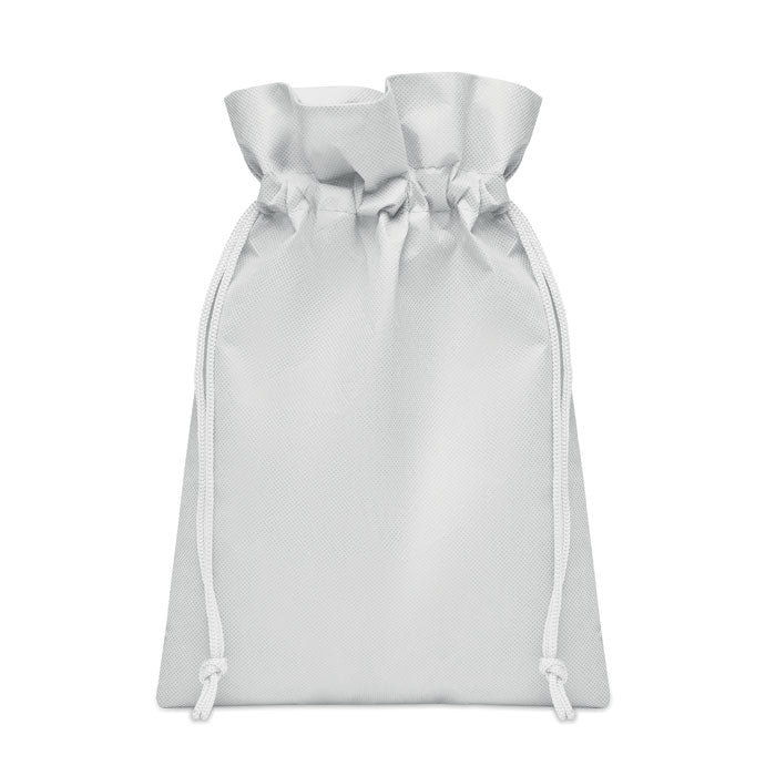 OKURIMONO Kleiner Beutel RPET Non-Woven – Weiß