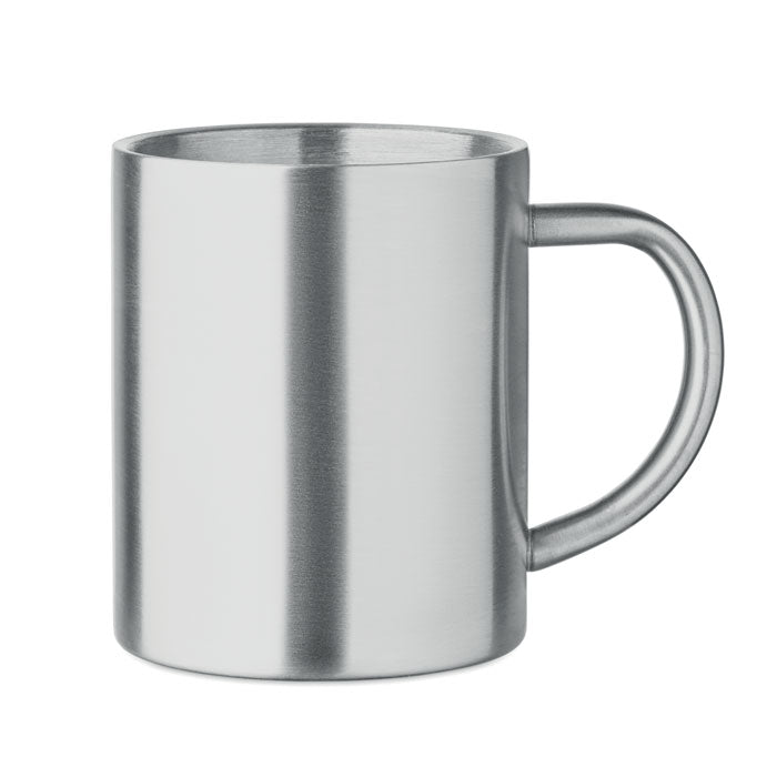 UTIL Becher recycelter Edelstahl – Mattsilber