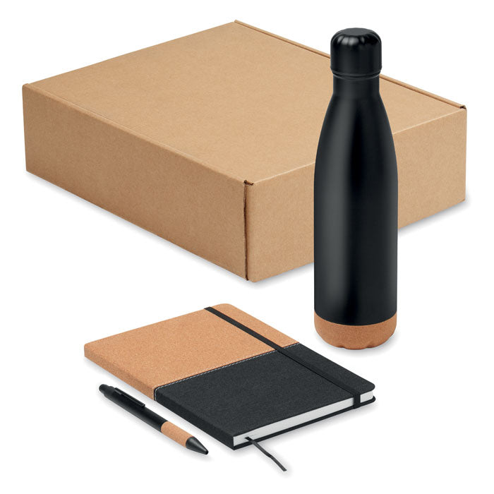 CADEAU Geschenk-Set 3-teilig – Schwarz
