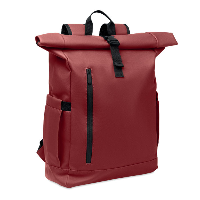 BANGKOK ROLL Rolltop-Rucksack 600D RPET – Bordeaux