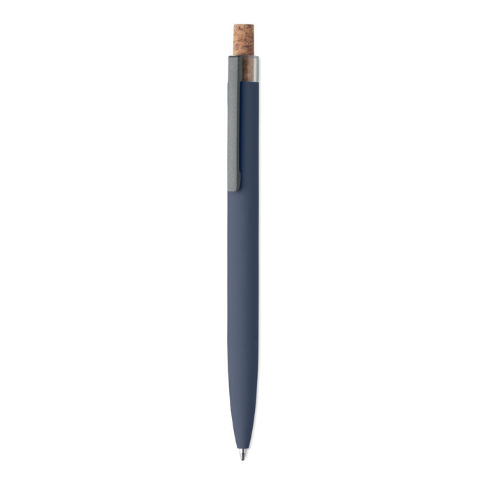 BERGAMO + Druckkugelschreiber recy. Alu – Blau