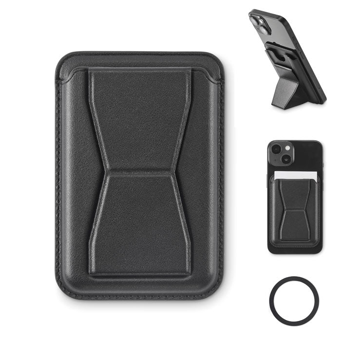 LEAMAG Kreditkartenhalter magnetisch – Schwarz