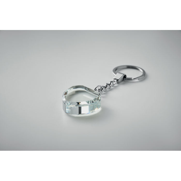 HEARTWARD Schlüsselanhänger Glas Herz