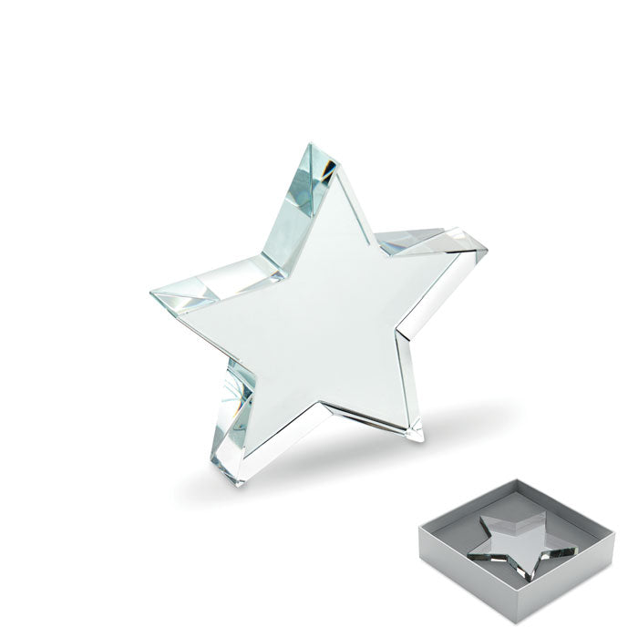 STARWARD Glas-Pokal Stern – Transparent