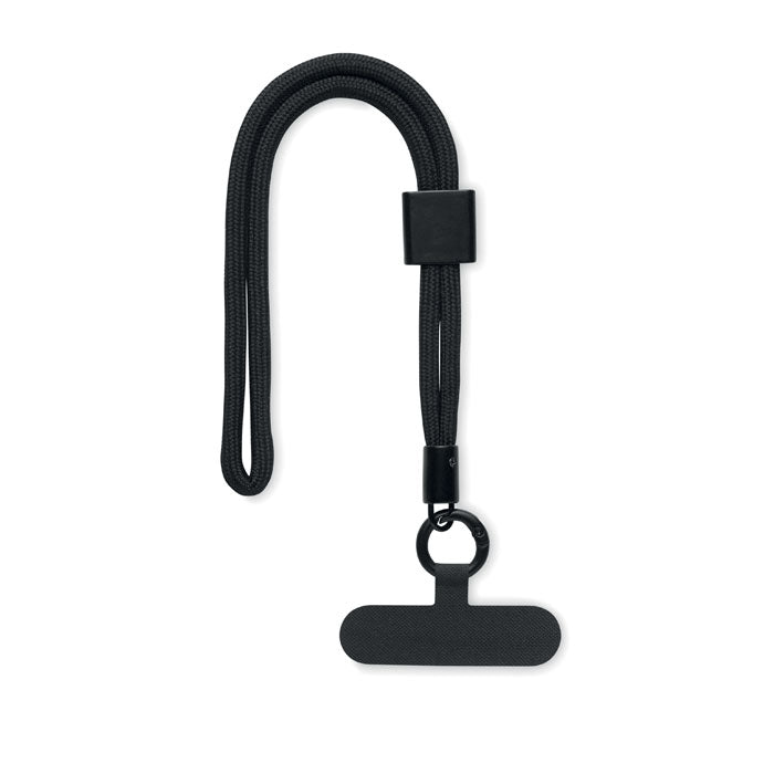 NONETTE WRIST Handykette Handgelenk RPET – Schwarz