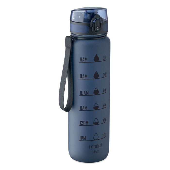 ISFORDEN MARK Sport-Trinkflasche RPET 1L – Marineblau