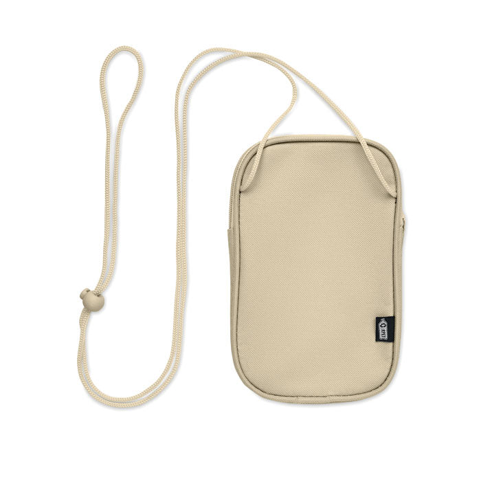 KOROVIN POUCH Crossbody-Reisetasche RPET – Beige