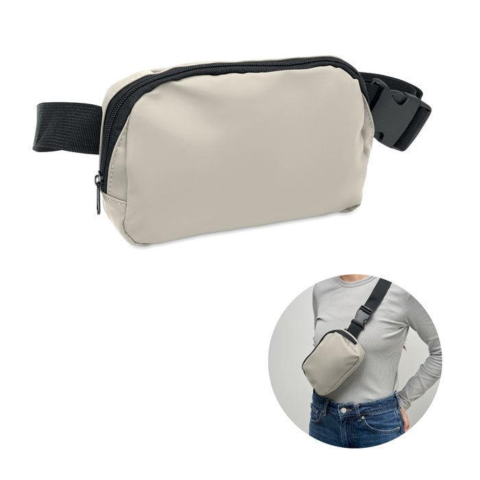 KOROVIN WAIST Gürteltasche PU – Off White