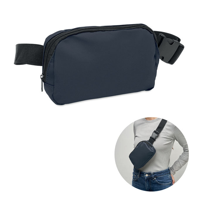 KOROVIN WAIST Gürteltasche PU – Marineblau