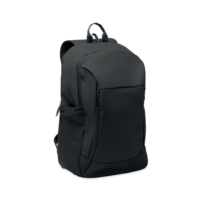 KOROVIN 15" Laptop-Rucksack PU – Schwarz