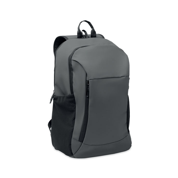KOROVIN 15" Laptop-Rucksack PU – Steingrau