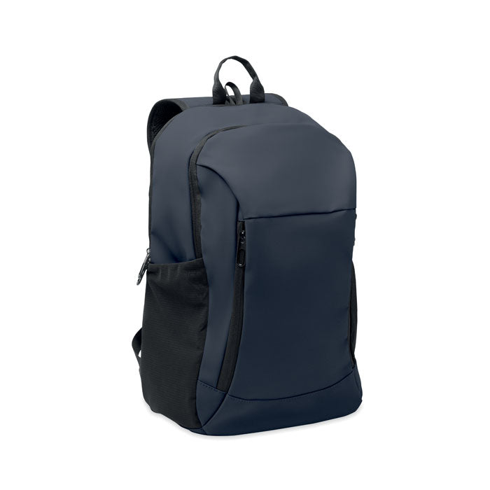 KOROVIN 15" Laptop-Rucksack PU – Marineblau