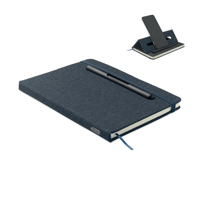 RINBOOK DIN A5 Notizbuch RPET – Marineblau