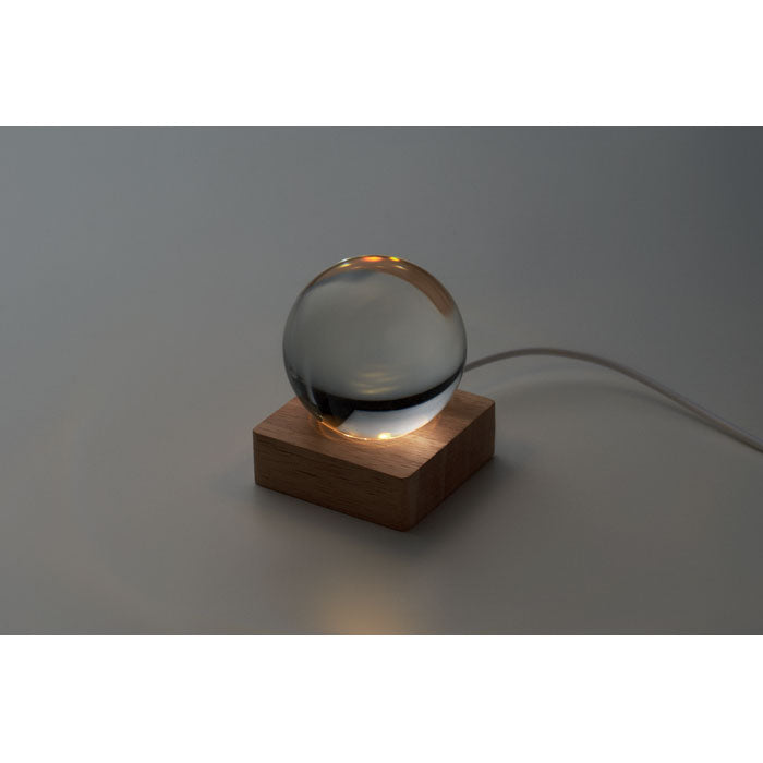 LIGHT LED-Glaskugel