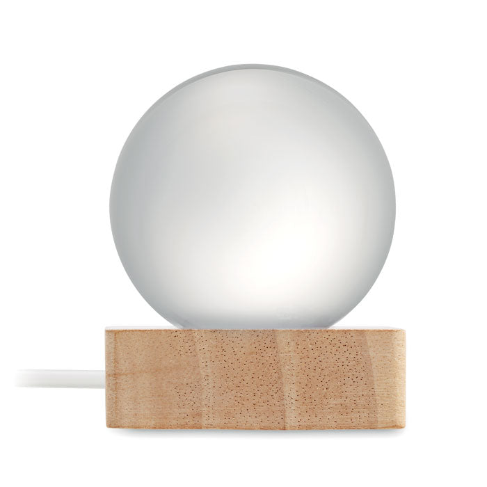 LIGHT LED-Glaskugel