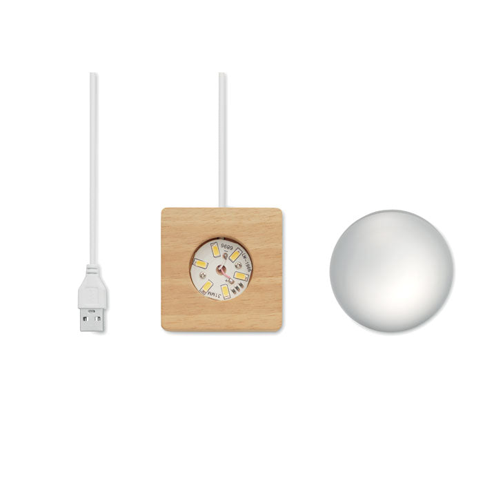 LIGHT LED-Glaskugel