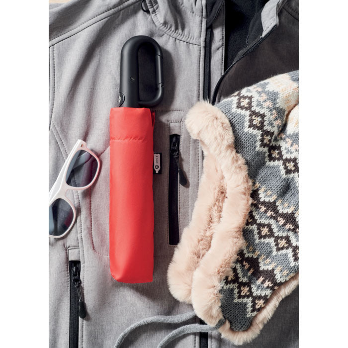 UMKRAB Windproof Regenschirm 21" MO2692- – Rot