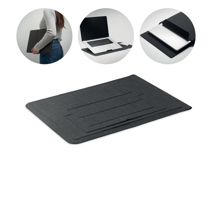 PRACTIC 16" Laptop-Hülle RPET – Schwarz