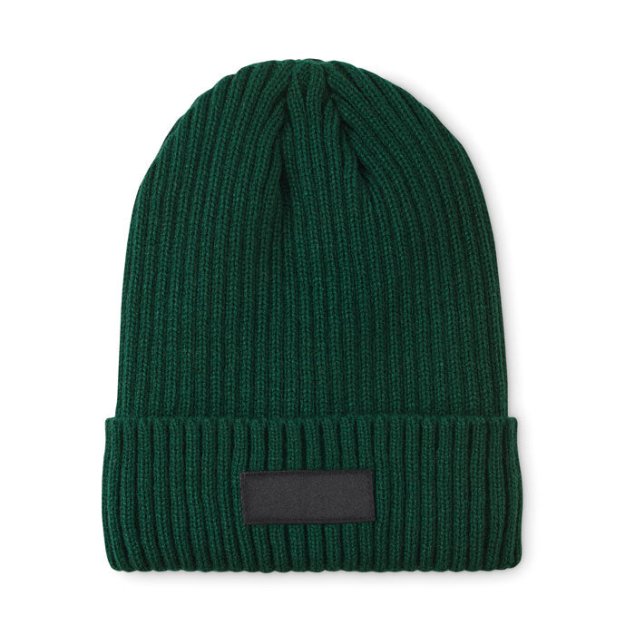 ANVIK 3M-Beanie mit Bündchen – Dunkelgrün