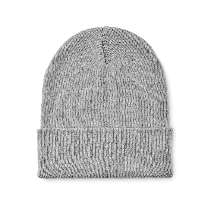 BEANIX Beanie mit Bündchen – Grau