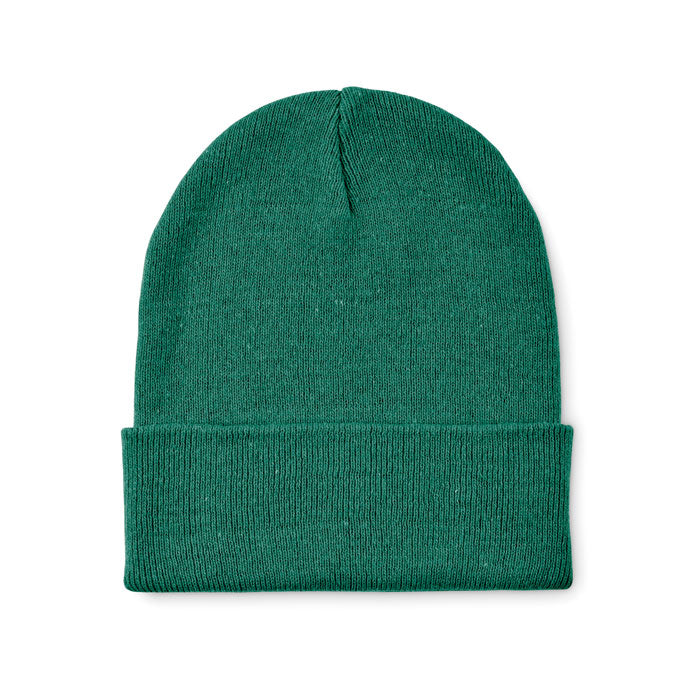 BEANIX Beanie mit Bündchen – Dunkelgrün