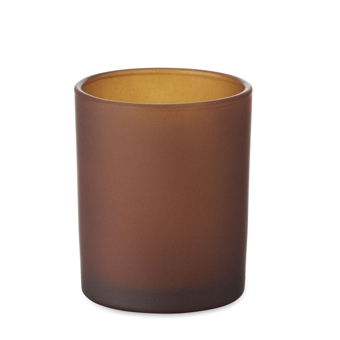 KIVAS WOOD Kerze aus Pflanzenwachs 80 g – Braun