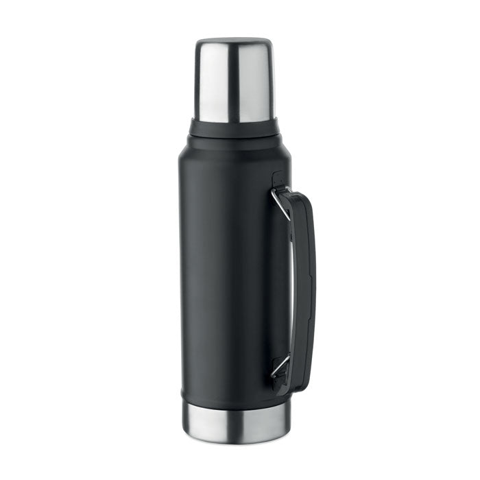 NYIMA Doppelwandige Flasche 1L – Schwarz