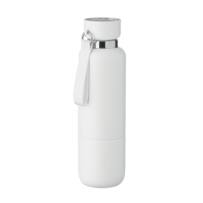 NOEKA Doppelwandige Flasche 500ml – Weiß
